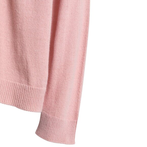 Sundazed (Germany) Shetland Wool Interlock Knit Embroidered Polo Sweater Rose - Picture 7 of 8